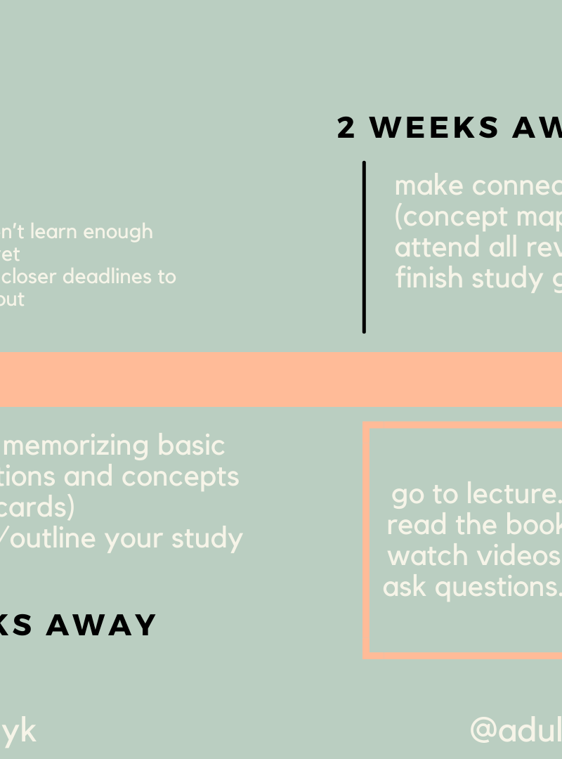 Best Study Schedule to Prepare for Midterms