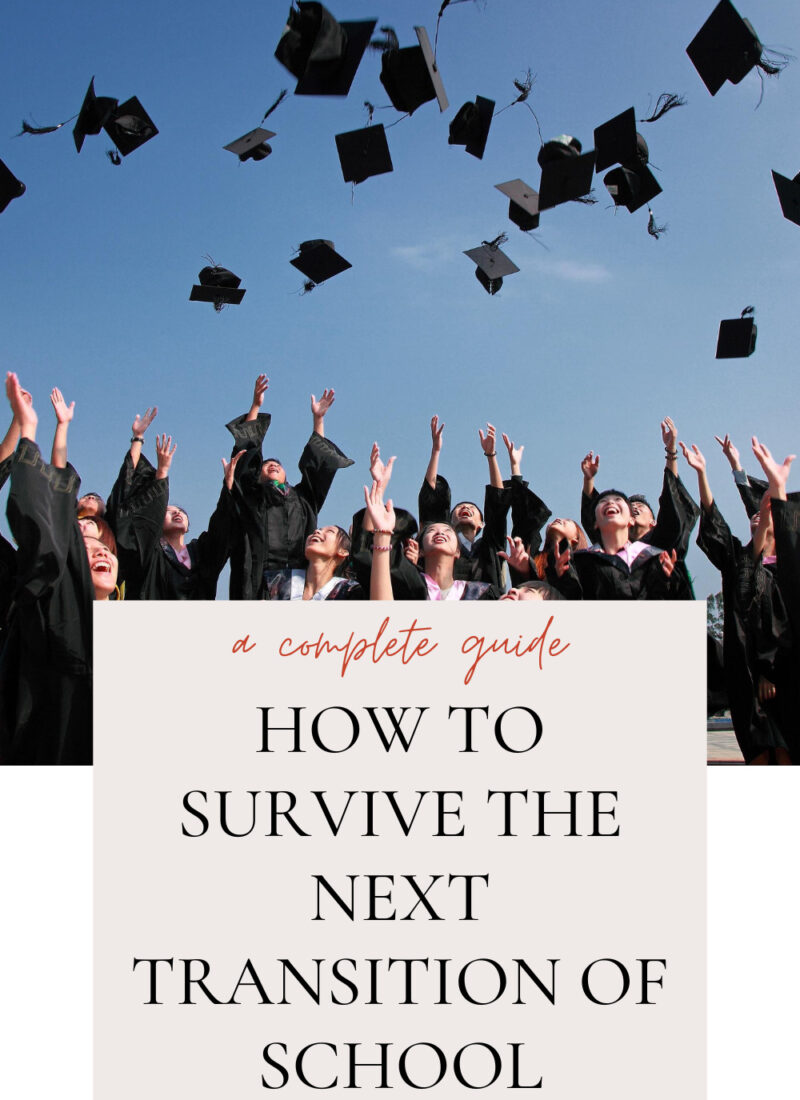 How to Survive Your Transition into a New School